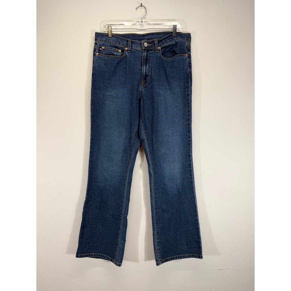 Polo Jeans Co Vintage Ralph Lauren Classic Bootcut Jeans Womens Stretch Denim 14